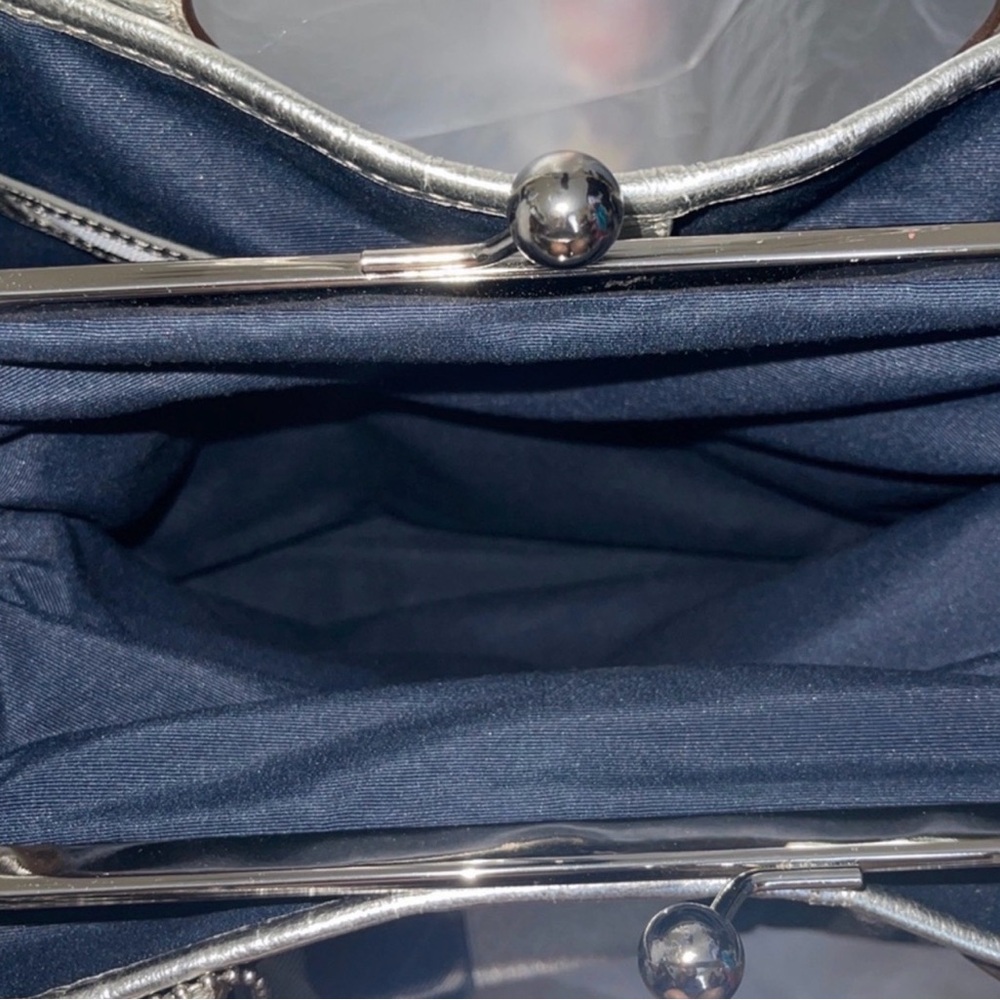 Coach Signature Tote in Denim and Silver - Picture 6 of 8